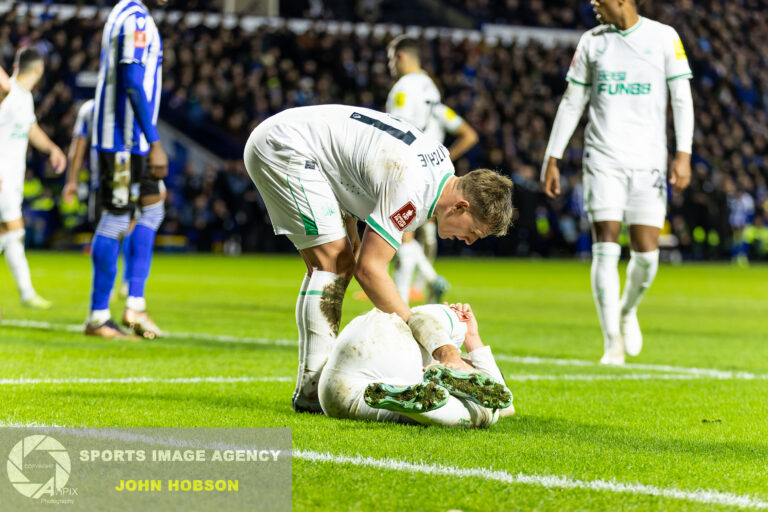 John Hobson/AHPIX LTD
Sheffield Wednesday V Newcastle United, Emirates FA Cup, Hillsborough, Sheffield.