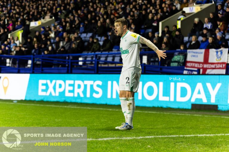 John Hobson/AHPIX LTD
Sheffield Wednesday V Newcastle United, Emirates FA Cup, Hillsborough, Sheffield.