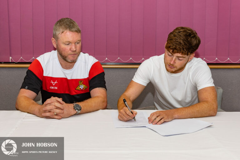 John Hobson/AHPIX LTD, Doncaster Rovers Player Signing, Eco Power Stadium, Doncaster.